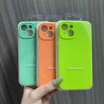 Противоударный чехол для iPhone 14 13 12 Pro Max, силиконовые чехлы с жидким логотипом для IPhone 13 Pro 14 PLus, защитный полный чехол для камеры For Iphone X Xs