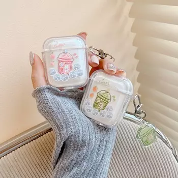 Противоударный чехол для наушников для пары, брелок с милым медведем и кроликом, мультяшная зарядная коробка для Apple Airpods 1 3 2 Pro, 2-й чехол для гарнитуры For Airpods Pro 2ND