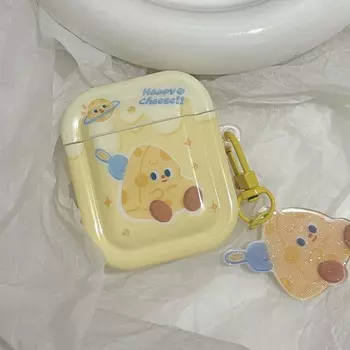 Противоударный чехол для наушников Happy Cheese Imd для Apple Airpod 3 Pro 2 2nd 1, милый мультяшный беспроводной Bluetooth-гарнитура, зарядное устройство For Airpods Pro 2ND