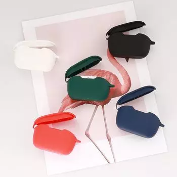 Противоударный чехол для наушников, силиконовый чехол, мягкий защитный чехол для JBL Wave Buds белый