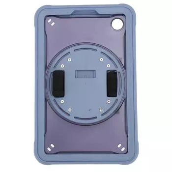 Противоударный чехол для планшета, многофункциональный защитный чехол для планшета с ремешком на руку, подставкой, плечевым ремнем лаванда серого