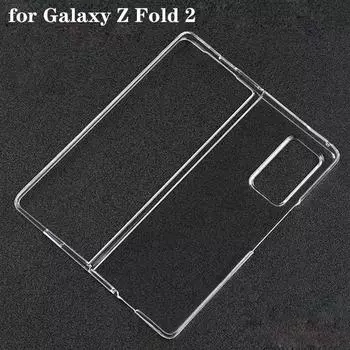 Противоударный чехол для Samsung Galaxy Z Fold 2 Fold2, качественный жесткий чехол из ПК для Samsung Galaxy Z Fold 3 Zfold3, защитный чехол-бампер For Galaxy Z Fold 2