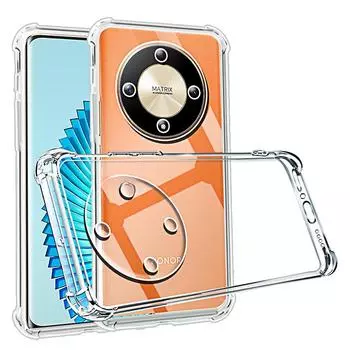 Противоударный чехол для телефона для Huawei Magic 6 Lite 5 Pro, прозрачный силиконовый мягкий чехол из ТПУ Magic6 Magic5 Pro 6lite 5lite, задняя крышка Magic6 Lite прозрачный