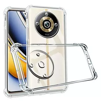 Противоударный чехол для телефона Realme 11Pro Plus, прозрачный силиконовый мягкий чехол из ТПУ Realme 11 10 9 8 7 6 5 Pro 9i 8i 7i realme 10 Pro plus прозрачный