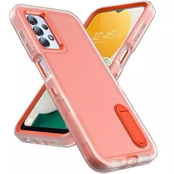 Противоударный чехол для телефона с функцией подставки для Samsung Galaxy A54 A14 A53 A13 S23 Ultra S22 Plus, противоударные защитные чехлы for Galaxy A13 5G серый