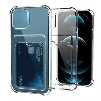 Противоударный чехол для телефона с подъёмной крышкой Easy Edge TPU, защитная оболочка для iPhone 45638 Pro/12 for iPhone 12 Mini прозрачный