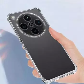 Противоударный чехол для телефона с подушкой безопасности для OPPO Find X8 FindX8 Pro 5G Прозрачная задняя крышка из силикона и ТПУ с подушкой безопасности для OPPO Find X7 Ultra X6 Pro For Oppo Find X8 прозрачный