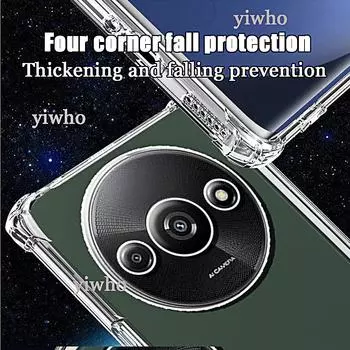 Противоударный чехол для телефона Xiaomi Redmi A3 A2 A1 Plus A 3 2 1 + Прозрачный прозрачный Note 13 Pro 4G 5G Plus Мягкая задняя крышка из ТПУ redmi A1