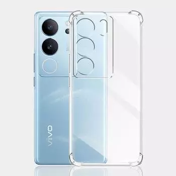 Противоударный чехол для Vivo V29 5G, силиконовый мягкий прозрачный чехол для телефона Vivo V29 Pro 5G, прозрачный защитный чехол для Vivo V29E Funda For Vivo V29 5G