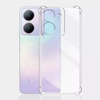 Противоударный чехол для Vivo Y36, силиконовый мягкий прозрачный чехол для телефона Vivo Y36 5G, прозрачный защитный чехол для Vivo Y36 4G, Funda For Vivo Y36 4G