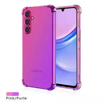 Противоударный чехол из ТПУ с градиентом для Samsung Galaxy A15 A25 A35 A55 5G A05 A05S A14 A24 A34 A54, защитный чехол Fundas Coque Capa For Galaxy A05S