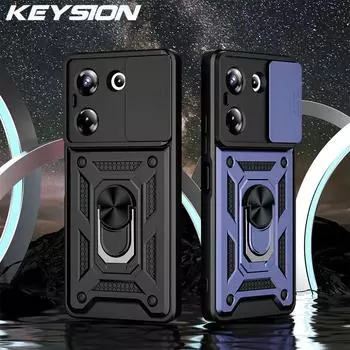 Противоударный чехол KEYSION для Tecno Camon 20 20 Pro 4G 5G, защитное кольцо для объектива камеры, чехол для телефона Tecno Camon 20 Premier for Camon 20 красный