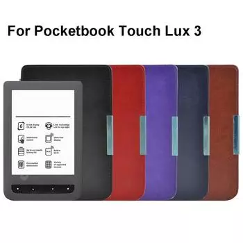 Противоударный чехол-книжка 6 дюймов защитный чехол для Pocketbook Touch Lux 3 2/Basic 3 2