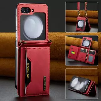 Противоударный чехол-кошелек для Samsung Flip 5 для Samsung Galaxy Z Flip 5 Flip5 Zflip5, защитные чехлы для мобильных телефонов for Samsung Z Flip 5