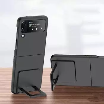Противоударный чехол-подставка для ПК с подставкой для Samsung Galaxy Z Flip 4 Flip4 Flip3 Flip5 Zflip4 Flip 5 3 Zflip3 чехлы для мобильных телефонов for Samsung Z Flip 4 светло-зеленый