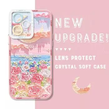 Противоударный чехол с изображением астронавта и кристаллом, полное покрытие, защита камеры, прозрачный мягкий чехол для телефона Xiaomi Redmi Redmi 10