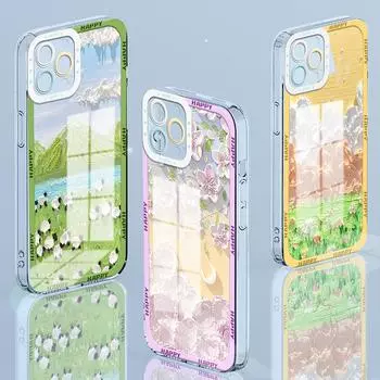 Ударопрочный чехол с изображением астронавта из мультфильма, полноразмерная защита камеры, прозрачный мягкий чехол для телефона Vivo Motorola Vivo S1