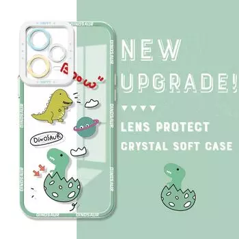 Противоударный чехол с изображением астронавта и кристаллом, полное покрытие, защита камеры, прозрачный мягкий чехол для телефона Xiaomi Redmi Redmi 10