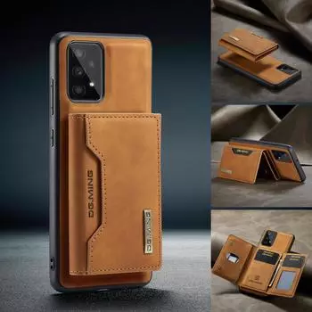 Противоударный магнитный кожаный чехол для Samsung Galaxy A53 A33 A73 A13 A 53 5g, нескользящий чехол для карты памяти for Galaxy A33 5G красный