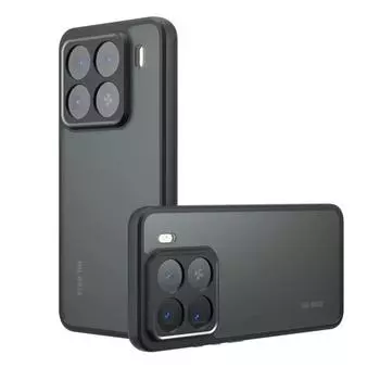 Противоударный матовый акриловый чехол для телефона Xiaomi 15 Pro, защитная задняя крышка объектива камеры для Xiaomi 15 14T Pro 14 Ultra 15Pro Shell Xiaomi 15 чёрный