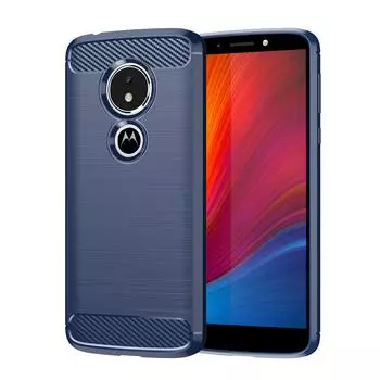 Противоударный матовый чехол для Moto E5 E6 Play E6+ E6s E7 E 2020 e6i E5 Cruise Supra Силиконовый чехол для телефона moto e7 e7i power e7+ Moto E5 чёрный