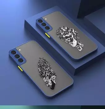 Противоударный матовый чехол Hajime MiyaGi Andy Panda Singer для Samsung Galaxy S22 Ultra S21 S20 FE S10 S9 S8 S10E Lite Plus 5G Samsung S22 Ultra 5G