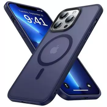 Противоударный матовый прозрачный чехол для телефона iPhone 15 14 13 12 11 Pro Max 15 Plus для Magsafe, магнитный чехол для беспроводной зарядки for iPhone 14Pro