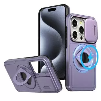 Противоударный матовый защитный чехол из ТПУ для iPhone 15 14 13 12 11 Pro Max XS Max 15 Plus, защитное кольцо для объектива камеры, чехол-подставка For iPhone 8 Plus чёрный