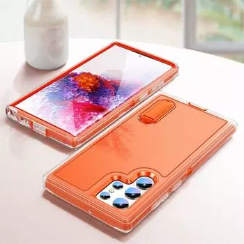 Противоударный матовый жесткий чехол для Samsung Galaxy S22 Ultra 5G S 22 S22 Plus, противоскользящий чехол для Samsung S22 Ultra, чехлы Galaxy S22 чёрный