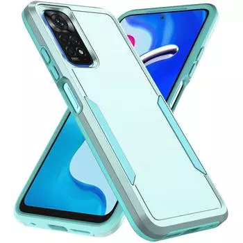 Противоударный модный защитный чехол для Xiaomi Redmi Note 11s 11 S Note11 Note11s, противоскользящий жесткий чехол для Redmi Note 11, чехлы Redmi Note 11S 4G темно-синий