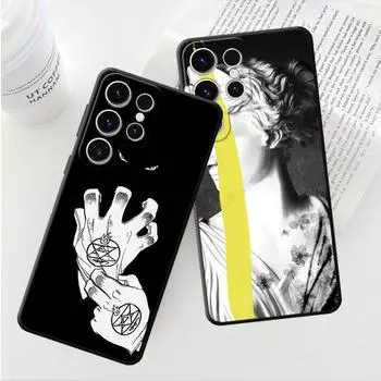 Противоударный мягкий чехол из ТПУ для Samsung Galaxy Note 20 Ultra 10 Plus 8 9 S21 S23 5g S22 S20 Note 10, классический художественный чехол с масляной краской Samsung Note 20