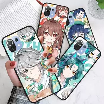 Противоударный мягкий чехол с рисунком игрового персонажа, чехол для девочек и мальчиков, милый мягкий силиконовый чехол из ТПУ для телефона Xiaomi Redmi Xiaomi Redmi Note 9S
