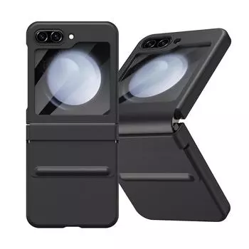 Противоударный простой чехол для Samsung Galaxy Z Flip 5 5G Flip5 Flip4 Flip3 Flip 4 3 шарнира защитные аксессуары для мобильных телефонов Capa for Samsung Z Flip 5