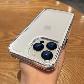 Противоударный прозрачный акриловый чехол для Iphone 12 13 11 Pro Max X Xs Xr, прозрачный кристаллический бампер из ТПУ для чехлов для iPhone For iPhone XR чистый