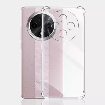 Противоударный прозрачный чехол Airbag для Oppo A3 Pro 7050 Прозрачный мягкий силиконовый чехол для телефона OPPO A3 Pro A3Pro 5G Китай 6,7 задняя крышка For OPPO A3 Pro 5G