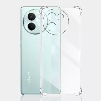 Противоударный прозрачный чехол Airbag для Vivo V30E 5G Мягкий силиконовый чехол для телефона Vivo V30 Pro Защитная задняя крышка для Vivo V30 5G Funda For Vivo V30E 5G