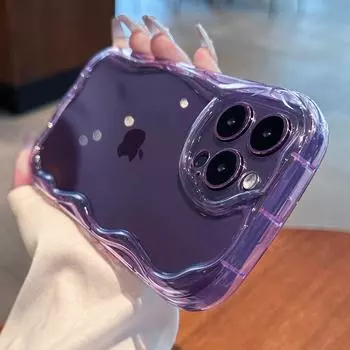 Противоударный прозрачный чехол-бампер для телефона Iphone 14 Pro Max 13 12 11 Pro Max 14 Plus, прозрачная мягкая защитная задняя крышка для камеры For iPhone 12