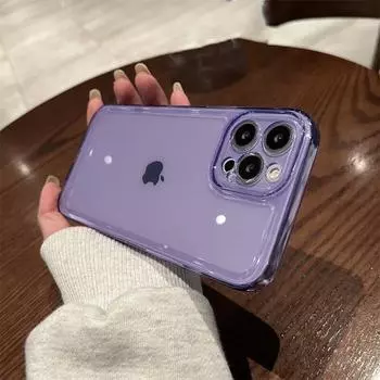 Противоударный прозрачный чехол для iPhone 15 14 Pro Max 13 12 11 X Xs Max XR 7 8 Plus SE 2020 2022 SE2 SE3 Мягкие прозрачные чехлы из ТПУ для задней панели телефона iPhone 7 чистый