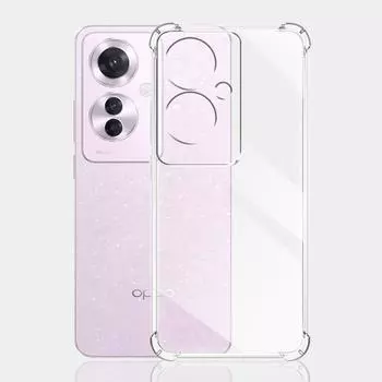 Противоударный прозрачный чехол для OPPO Reno11 F 5G CPH2603 Мягкий силиконовый чехол для телефона Oppo F25 Pro 5G Задняя крышка для Reno11F Новый Funda For OPPO Reno11 F 5G