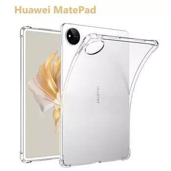 Противоударный прозрачный мягкий силиконовый чехол из ТПУ с подушкой безопасности для Huawei MatePad pro 10,4 , MatePad pro 10,8 , MatePad 11 11 , MatePad pro 2022 11 MatePad pro 10.8 прозрачный