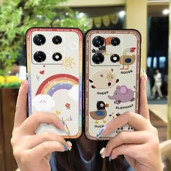 Противоударный пылезащитный чехол для телефона Infinix Note30 Pro/X678B, силиконовый противоударный чехол с полным покрытием, симпатичный, устойчивый к грязи чехол из ТПУ infinix Note30 Pro/X678B