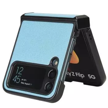 Противоударный пылезащитный складной чехол для Samsung Galaxy Z Flip4 5g Flip 4 Flip3 Flip 3, чехол без отпечатков пальцев for Samsung Z Flip 4 коричневый