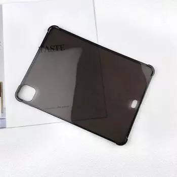 Противоударный силиконовый чехол для iPad Air Pro 13 11 2024 13 дюймов 11 дюймов 7-го 6-го поколения Защитный гибкий полупрозрачный черный мягкий чехол For iPad Air 11 2024
