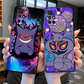 Противоударный силиконовый чехол для Nokia 5,4 3,4 5,3 7,2 G10 G20 1,4 G50 G21 X10 2 4 C21 X100 C21 Plus 6 1 Чехол для телефона Pokemon Gengar Nokia C20
