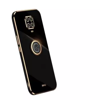 Противоударный силиконовый чехол с кольцом-держателем для Xiaomi Redmi Note 9 Pro Note 9S, чехол для телефона зелёный