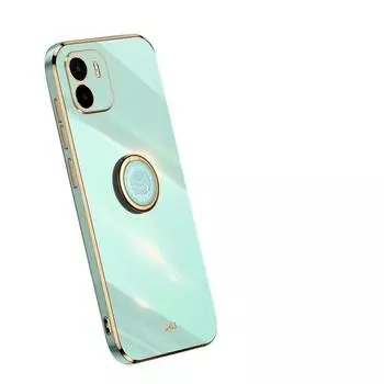 Противоударный силиконовый чехол с кольцом-держателем для Xiaomi Redmi A1 Redmi A1 Plus A1 +, чехол для телефона Redmi A1+ / A1 Plus зелёный