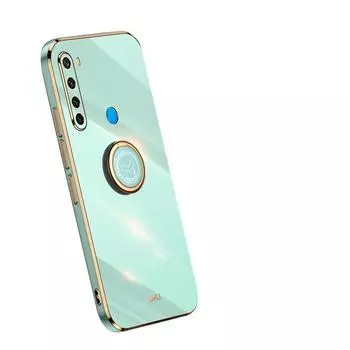 Противоударный силиконовый чехол с кольцом-держателем для Xiaomi Redmi Note 8 Note 8T, чехол для телефона Redmi Note 8T зелёный