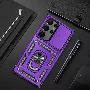 Противоударный защитный чехол для камеры Samsung Galaxy A05 A15 A25 A04S A14 A24 A34 A54 S23 S24 Xiaomi Redmi Note 12 iPhone 15 14 13 12 Pro Max For Samsung Galaxy A04 фиолетовый