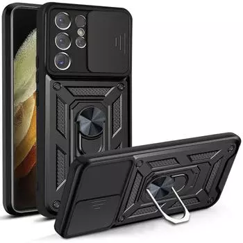 Противоударный защитный чехол для Samsung Galaxy S22 S21 S20 Plus Ultra S21FE Note20, автомобильный держатель, чехол для телефона Galaxy A53 A71 A51 A32