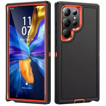 Противоударный защитный чехол с защитой от пыли для Samsung Galaxy S23 Ultra S22 Plus A54 A14 A53 A13, чехлы для мобильных телефонов Funda for A14 5G SM-A146 темно-синий